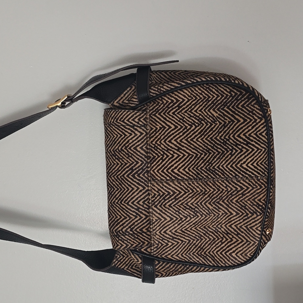 NWOT Aimee Kestenberg Brown Shoulder Bag - Picture 7 of 13